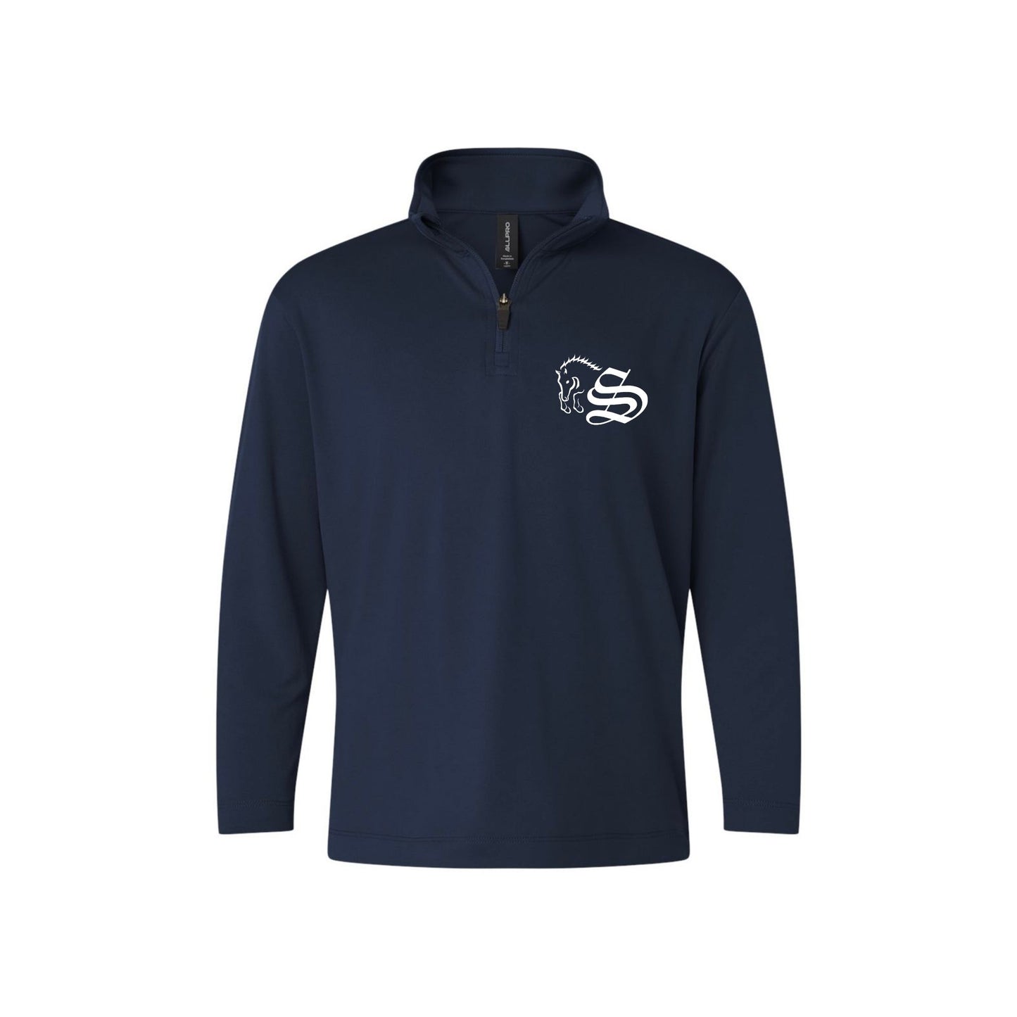 Youth Embroidered Performance Quarter-Zip