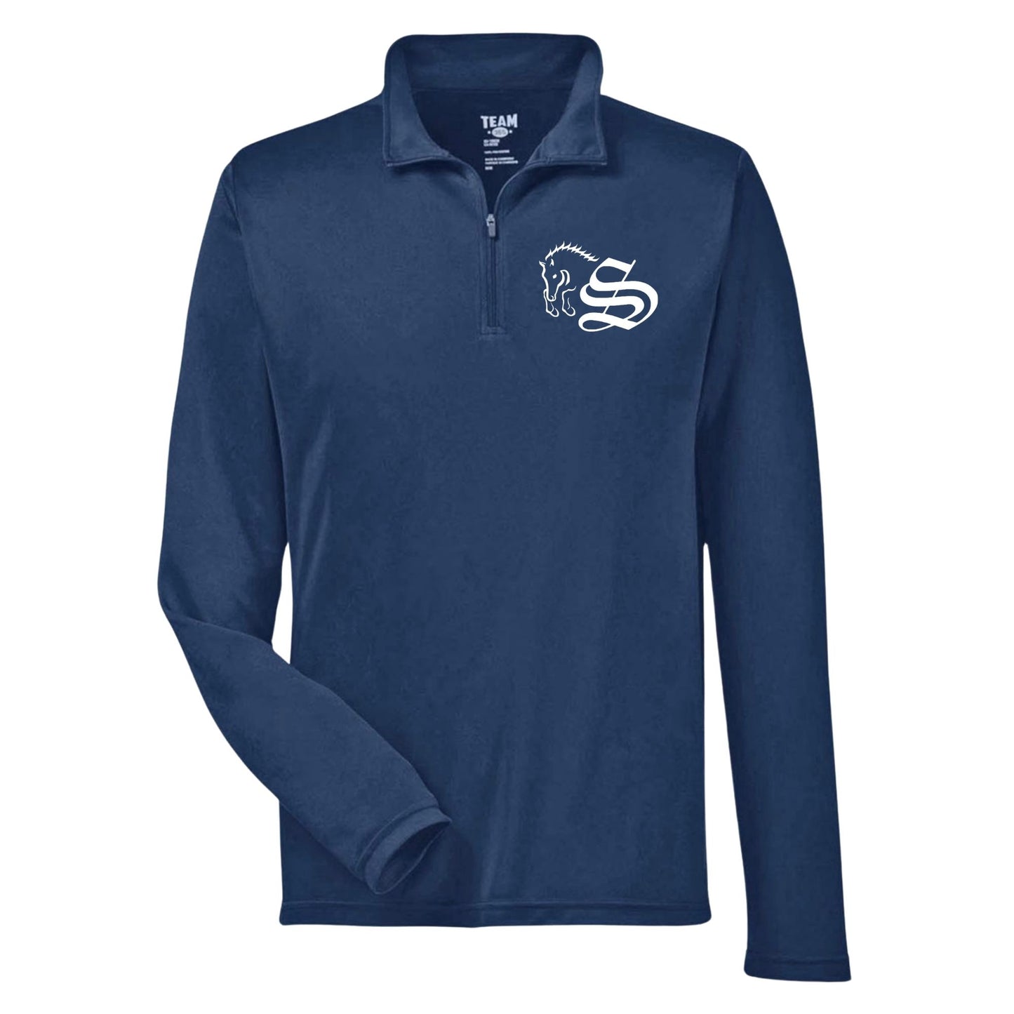 Men's Embroidered Performance Quarter-Zip