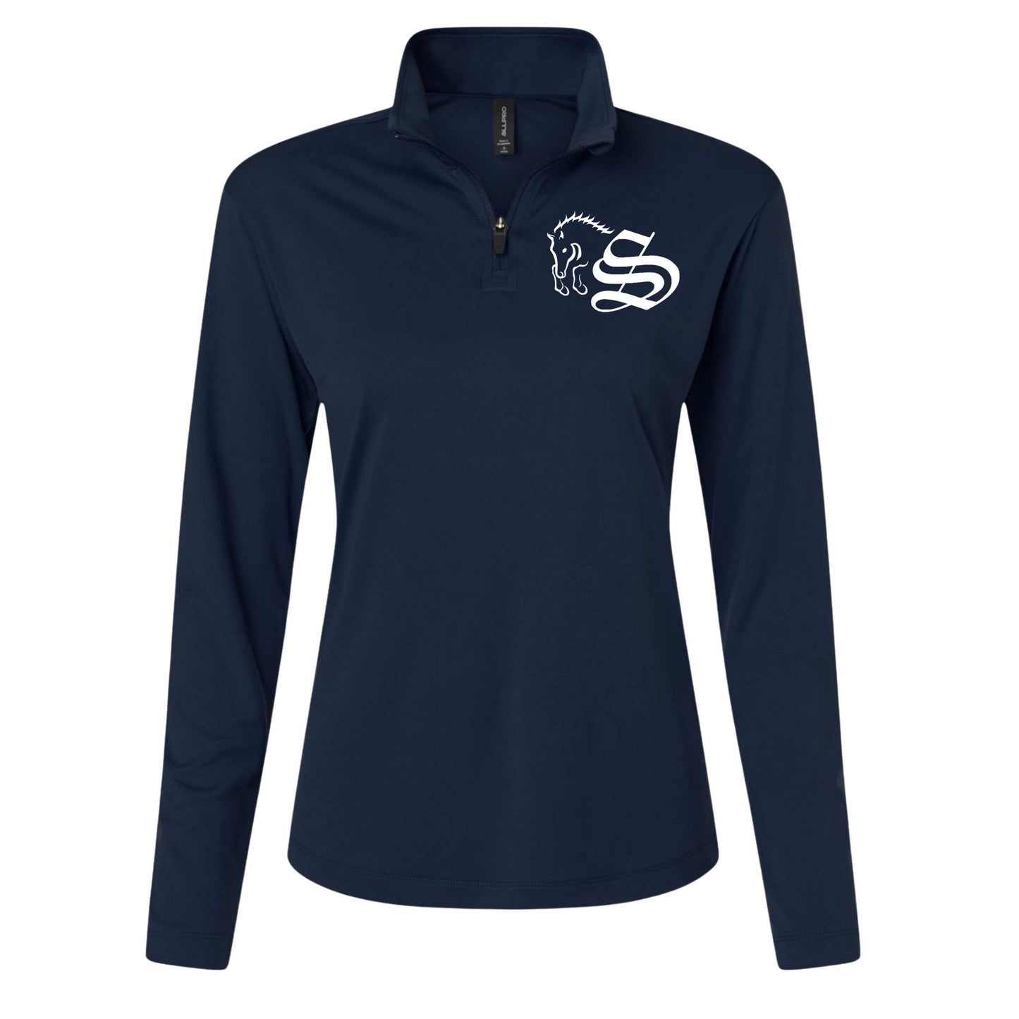 Women's Embroidered Performance Quarter-Zip