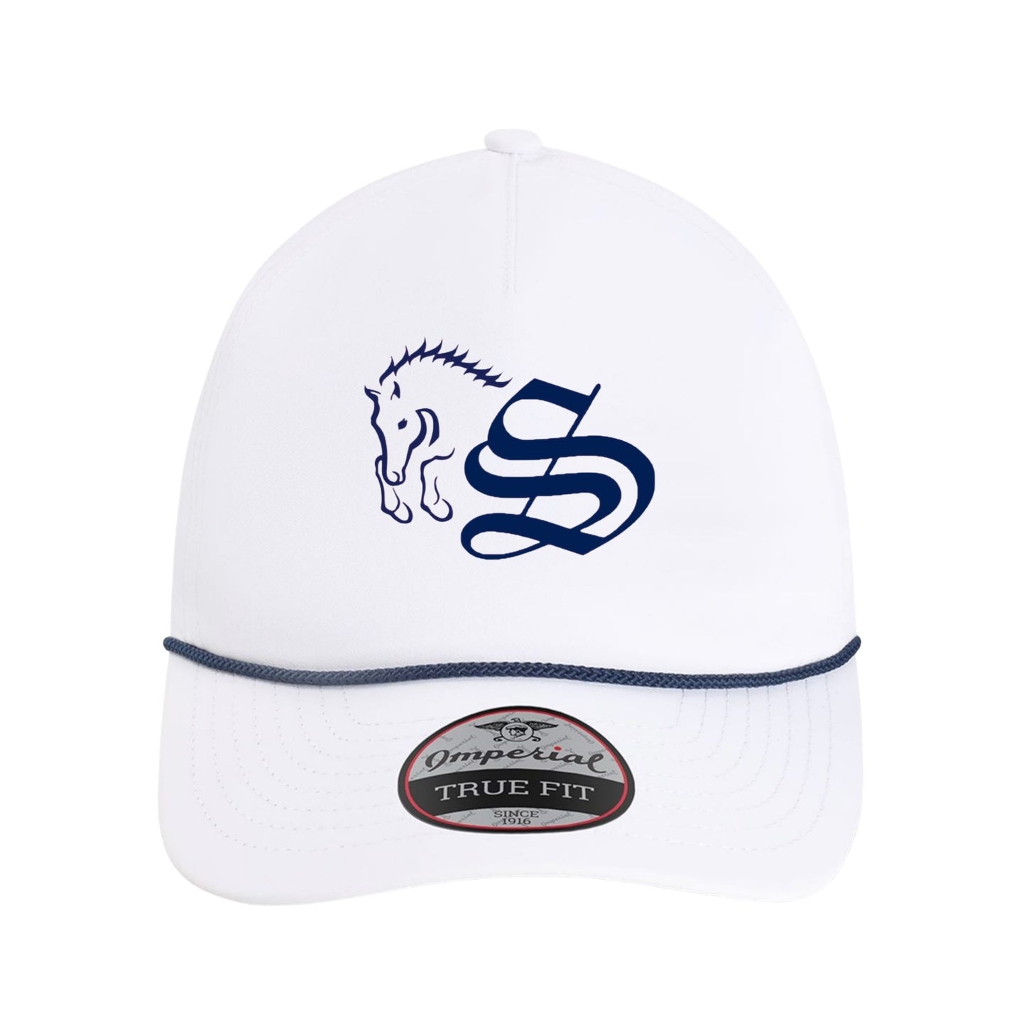 Embroidered Snapback Rope Hat