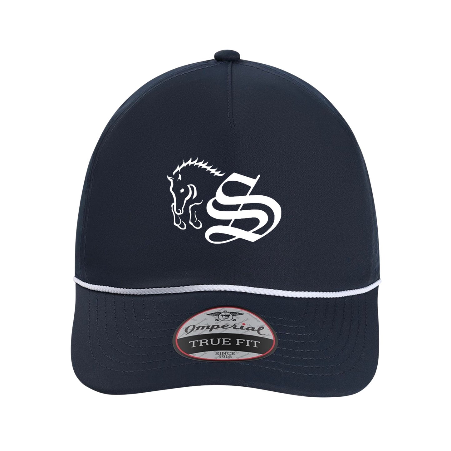 Embroidered Snapback Rope Hat