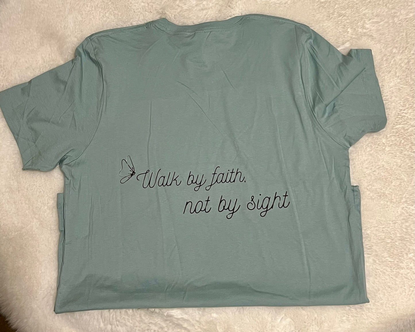 Blind Grace T-shirt Adult front and back