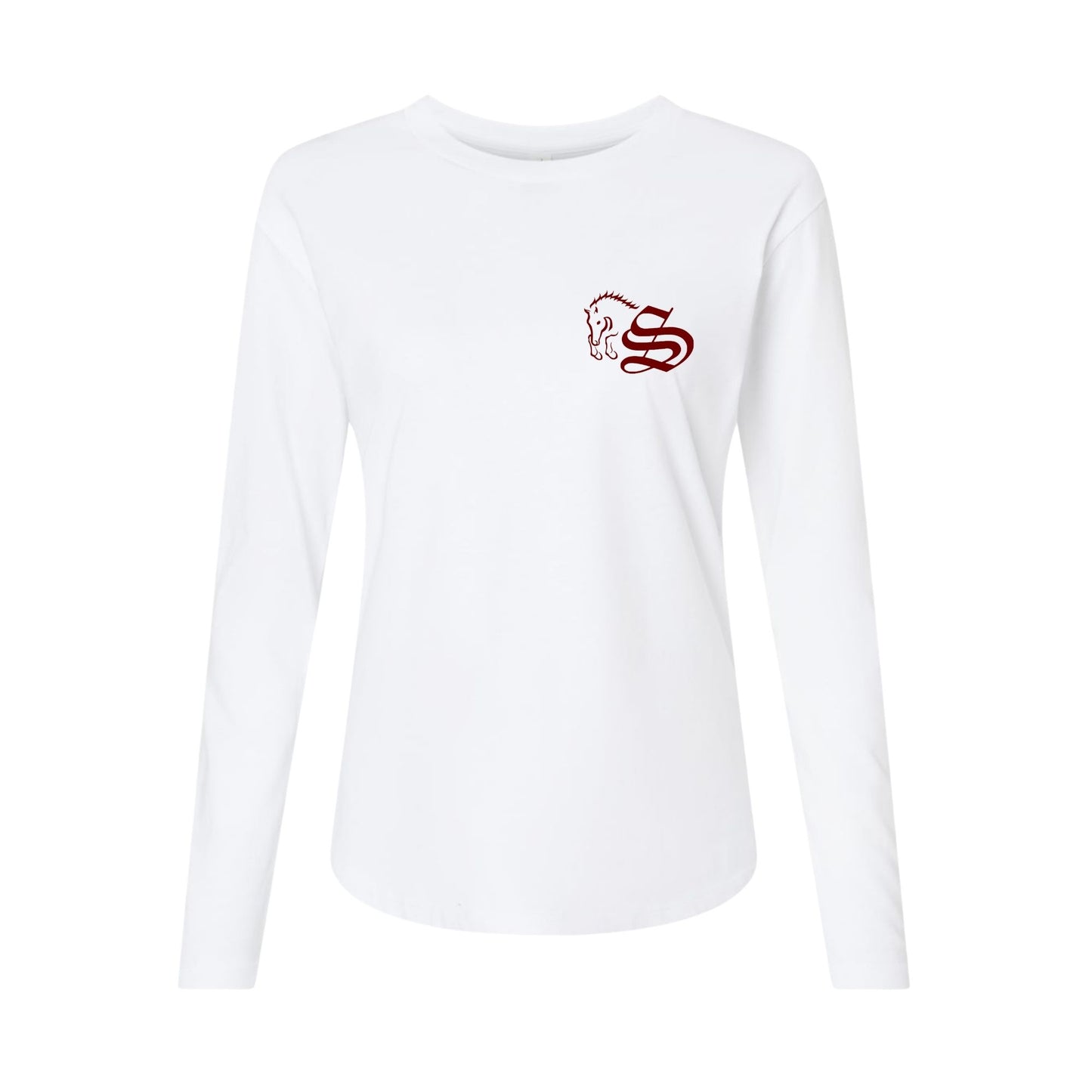 Women's Embroidered Long Sleeve T-Shirt
