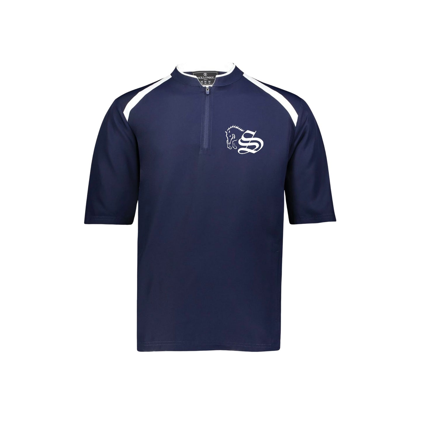 Youth Embroidered Clubhouse Short Sleeve Quarter-Zip