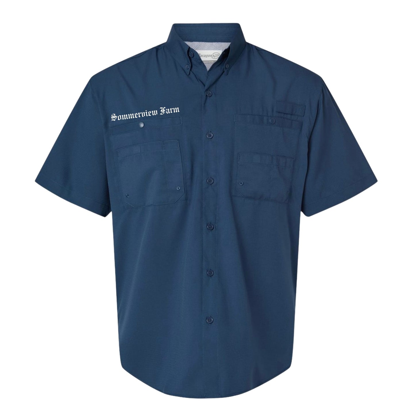 Men's Embroidered Fishing Shirt