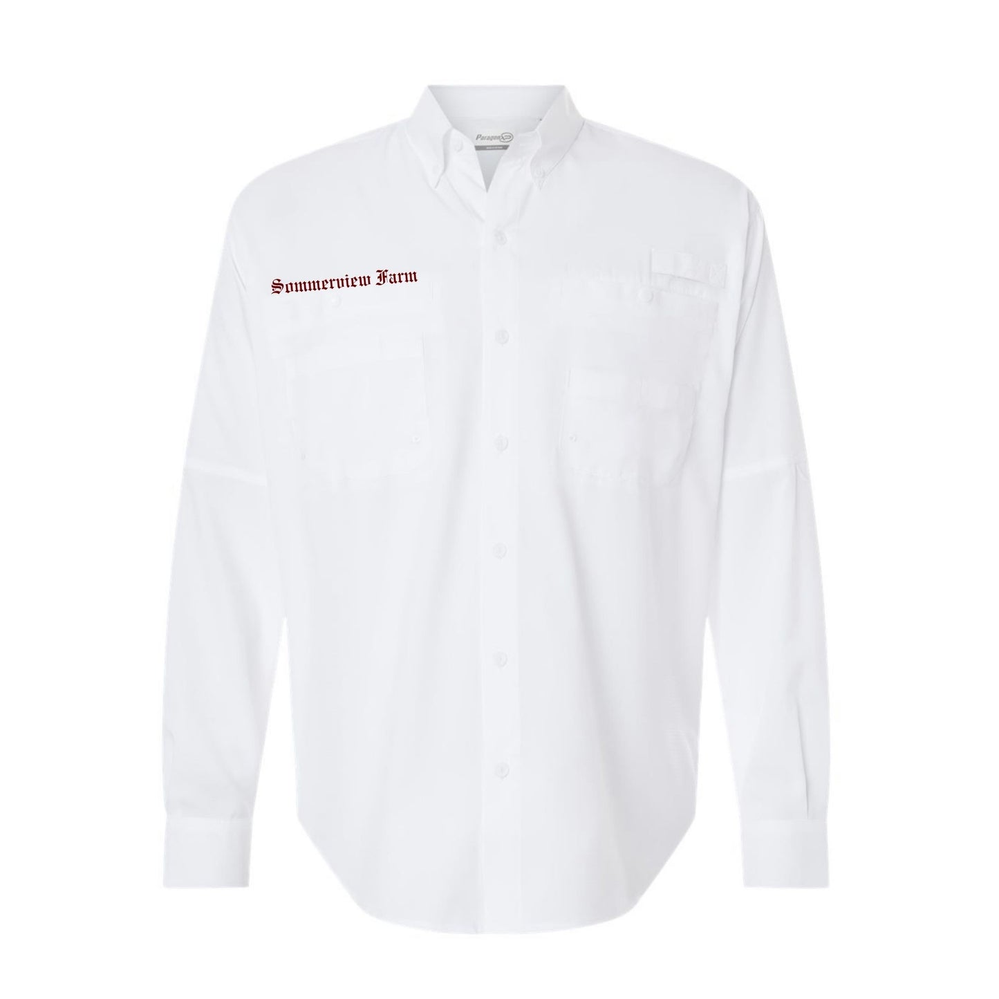 Men's Embroidered Fishing Shirt