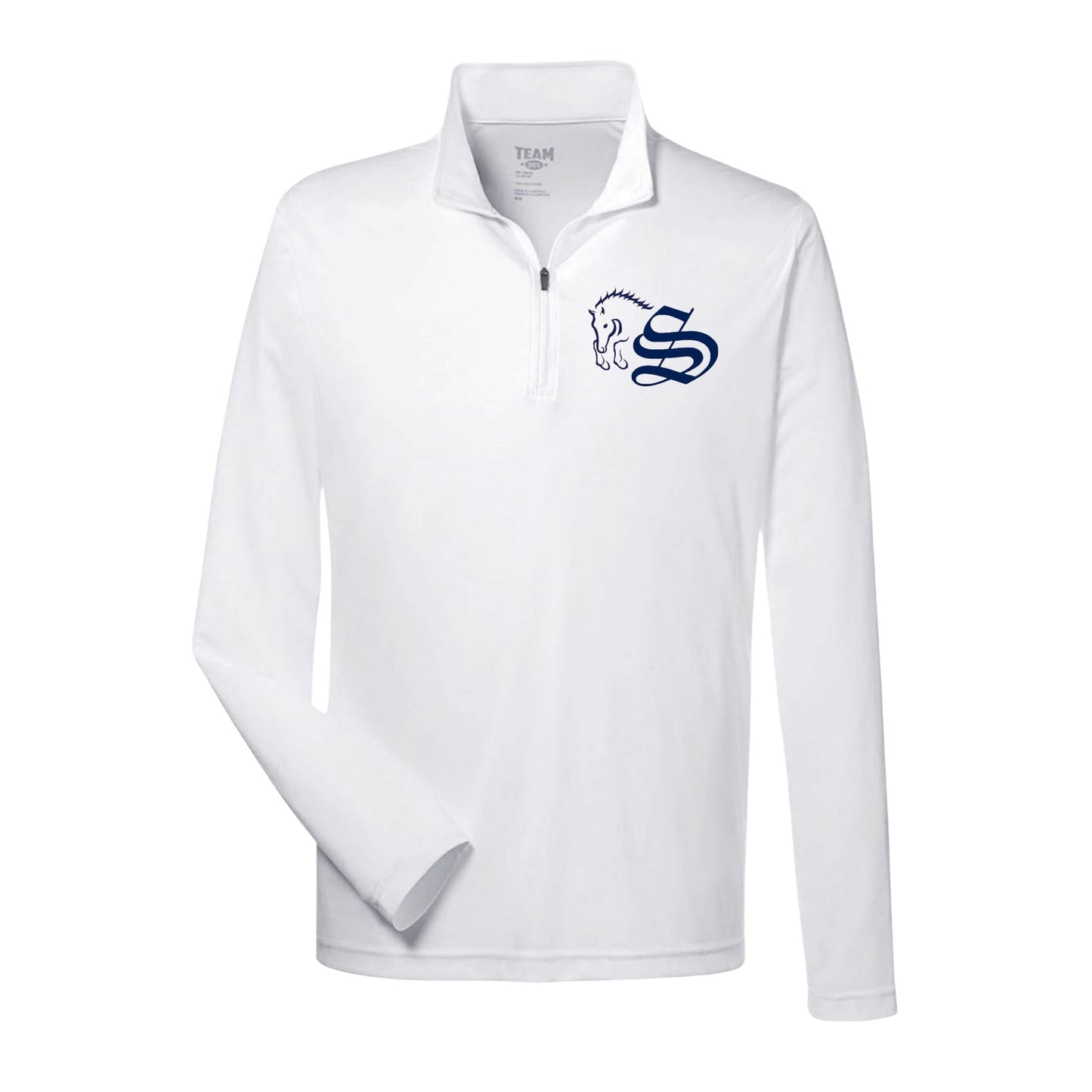 Men's Embroidered Performance Quarter-Zip