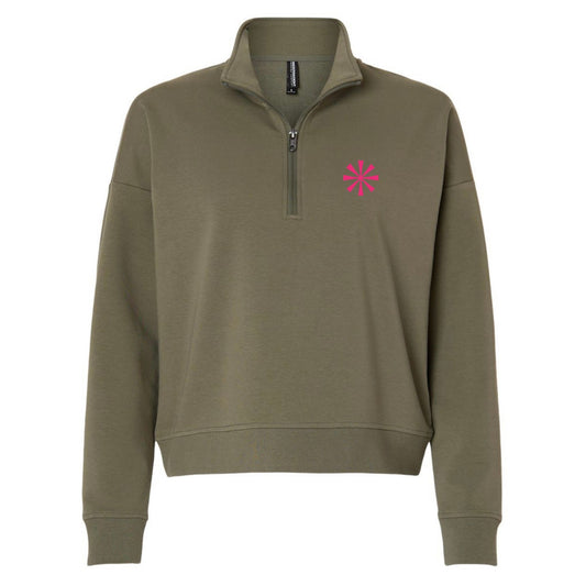 Curate Embroidered Quarter Zip-PREORDER-items will be available for pick up at the conference in the merch area.