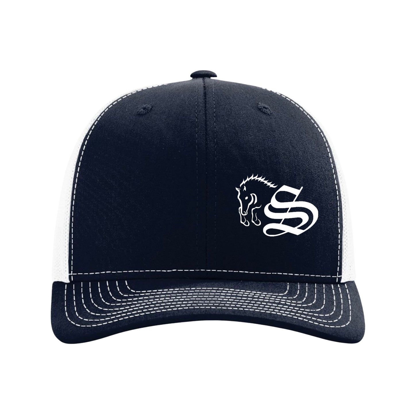 Embroidered Snapback Trucker Hat