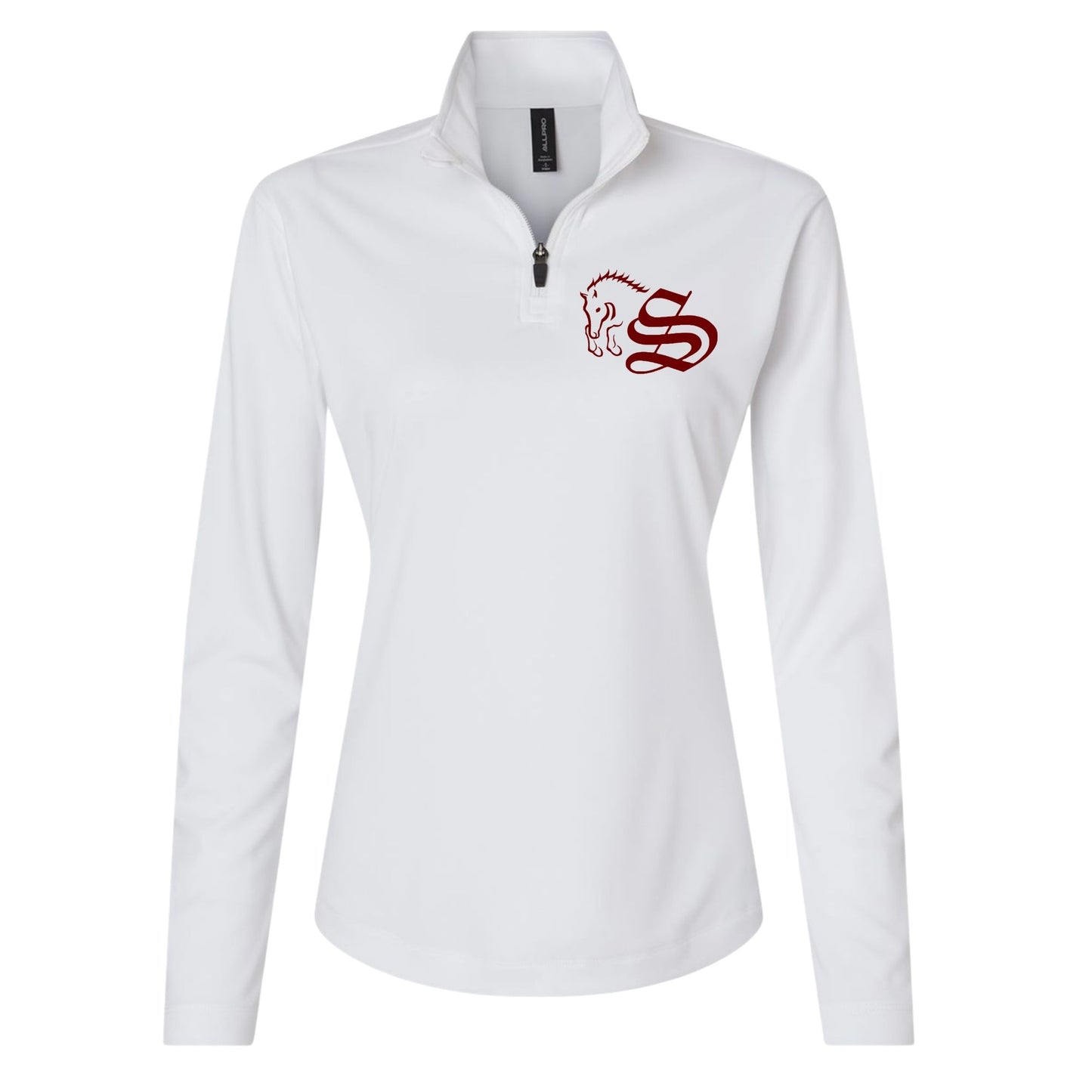Women's Embroidered Performance Quarter-Zip
