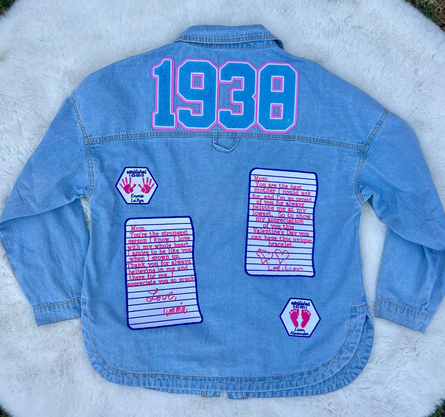 Thank You Custom Denim Sale—PLEASE SCROLL TO THE BOTTOM OF LISTING AND READ ALL INFORMATION (order will begin shipping/being delivered 4-6 weeks from the close of the sale)