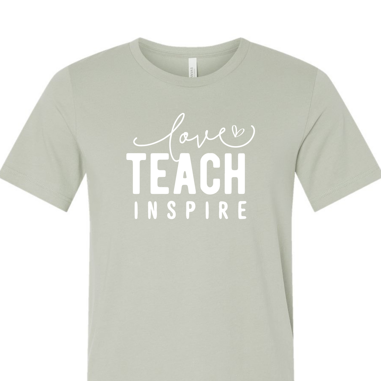 Love, Teach, Inspire (pre-order please read listing)