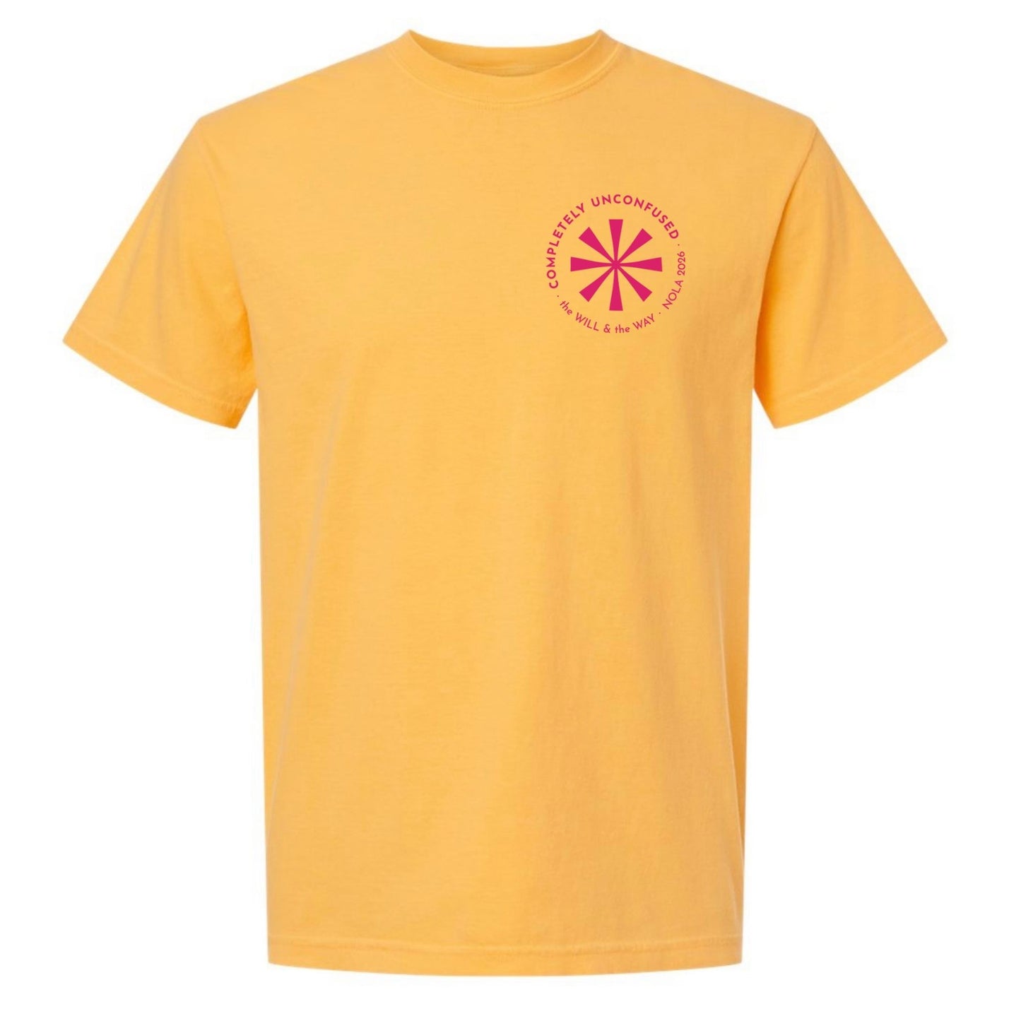 Curate 2026 Conference Tee-PREORDER-items will be available for pick up at the conference in the merch area.