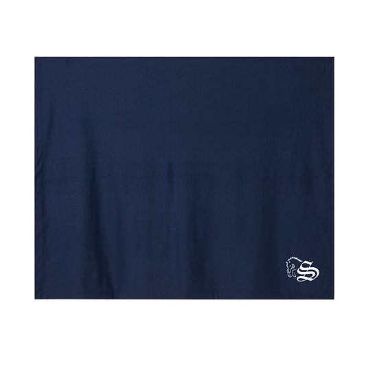 Embroidered Heavy Fleece Stadium Blanket